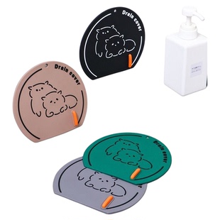 地漏盖防臭器硅胶垫下水道防返臭封闭盖卫生间浴室反味堵口贴神器