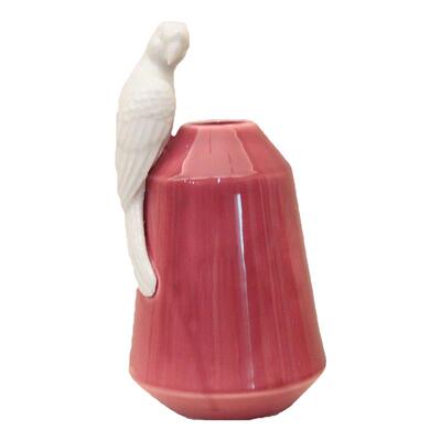 RW简约陶瓷仿真鹦鹉花瓶