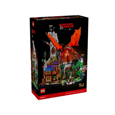 【自营】LEGO乐高21348创意系列红龙传说龙与地下城拼搭积木玩具