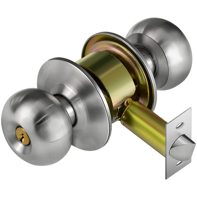 球形锁通用加厚不锈钢球形门锁