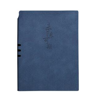 羊巴皮笔记本本子定制可印logo企业工作会议记录本软面抄大学生文艺青年日记本礼盒套装送礼加厚A5商务记事本