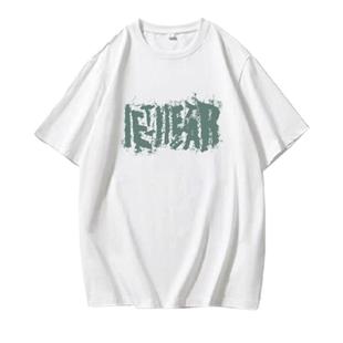 纯棉T恤男生短袖短裤套装夏季男装搭配一整套穿搭青少年潮流帅气