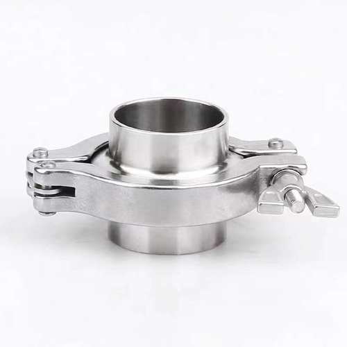 鹿悦霆KF真空接头卡箍垫圈套装304不锈钢快装法兰接头卡盘快装接