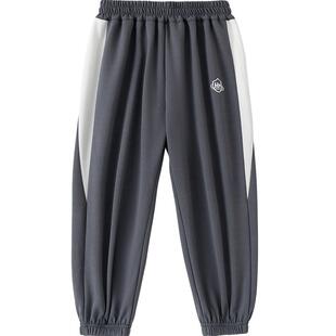 小象汉姆童装男童防蚊裤夏天儿童薄裤子网眼裤透气2026新款宽松潮