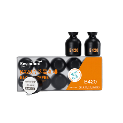 办公室下午茶黑咖啡益生菌