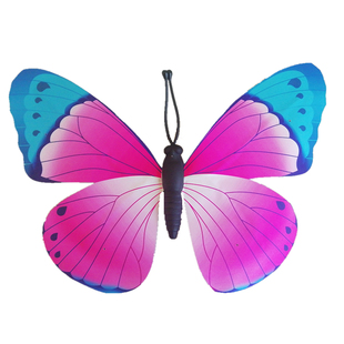 古典舞蹈道具蝴蝶幼儿园六一少儿舞台表演插杆手腕花戒指晓春飞碟