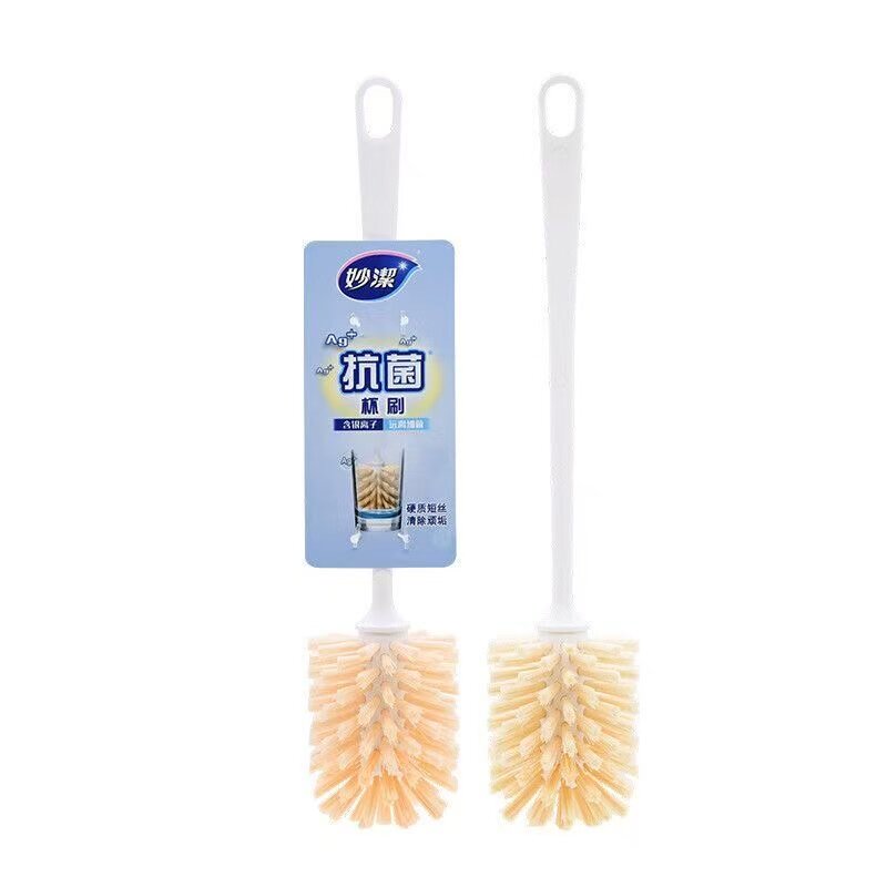 妙洁长柄抗菌杯刷无死角奶瓶清洁