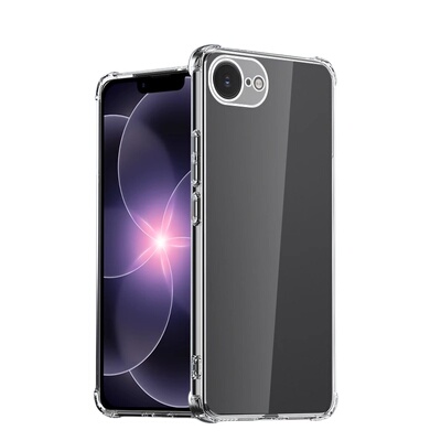 适用苹果iPhone 17e透明手机壳iPhone17e保护套17e四角气囊防摔ip17e硅胶软壳A3635平果十七e全包后盖外壳