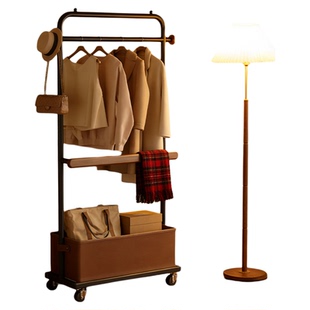 衣架落地卧室2025新款不占空间挂衣衣服置物架玄关移动次净衣帽架