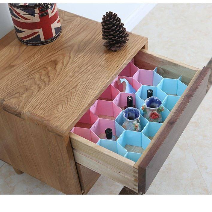 实用抽屉整理格收纳方便格蜂窝式隔板抽屉隔板抽屉抽屉蜂窝式