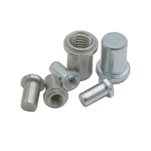 镀锌和不锈钢盲孔防水螺母密封压铆螺母封闭型螺母螺柱M3M4M5M6M8