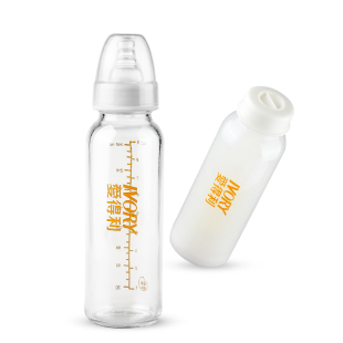 爱得利新生婴儿标准口径玻璃奶瓶 宝宝标口奶瓶120-240ml储奶瓶
