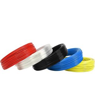 单股铁氟龙镀银30 28AWG 0.12 0.5平方单芯电子线内部导线高温线