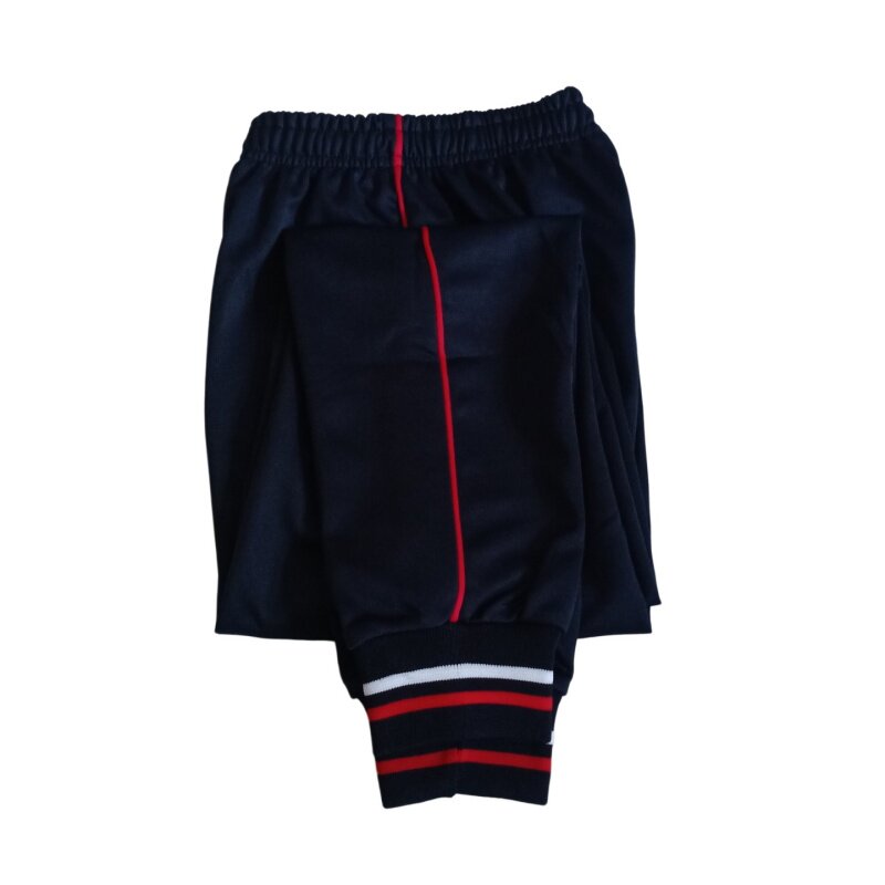 春秋夏学生白红收口细条校服裤