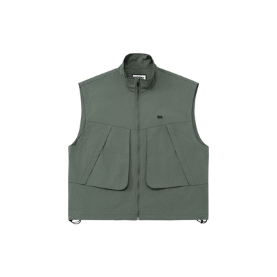 BODYDREAM BM男士防泼水工装马甲户外运动春秋无袖外套/短裤套装