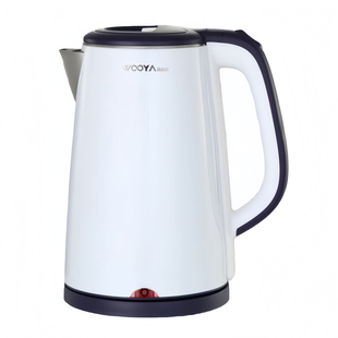 沃尔雅电热水壶自动保温304不锈钢大容量1.8L家用烧水自动烧水壶