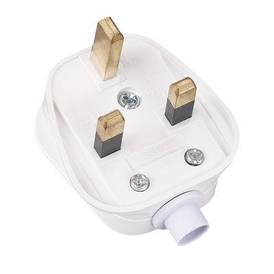 英标组装插头，纯铜插脚，过认证