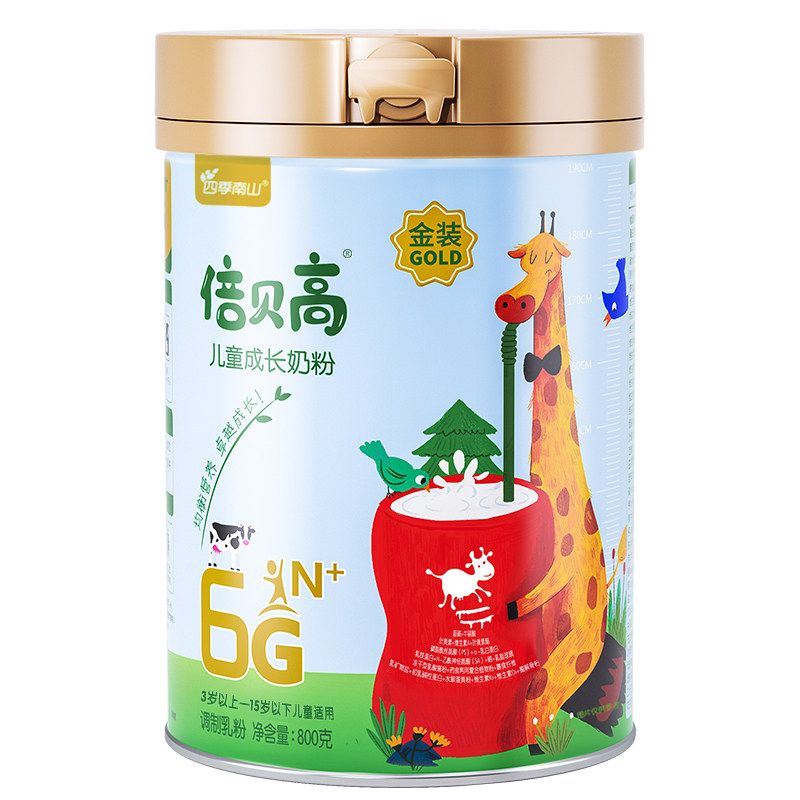 金装倍贝高成长奶粉3-15岁高营养