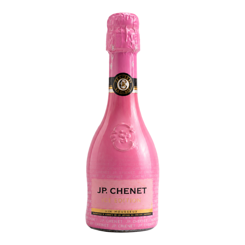 J.P.CHENET起泡酒 法国进口香奈半干桃红气泡白葡萄酒小瓶酒200ML