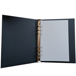 毕业纪念活页册手绘黑色活页本子同学录牛皮纸绘画本A5B5A4记录本