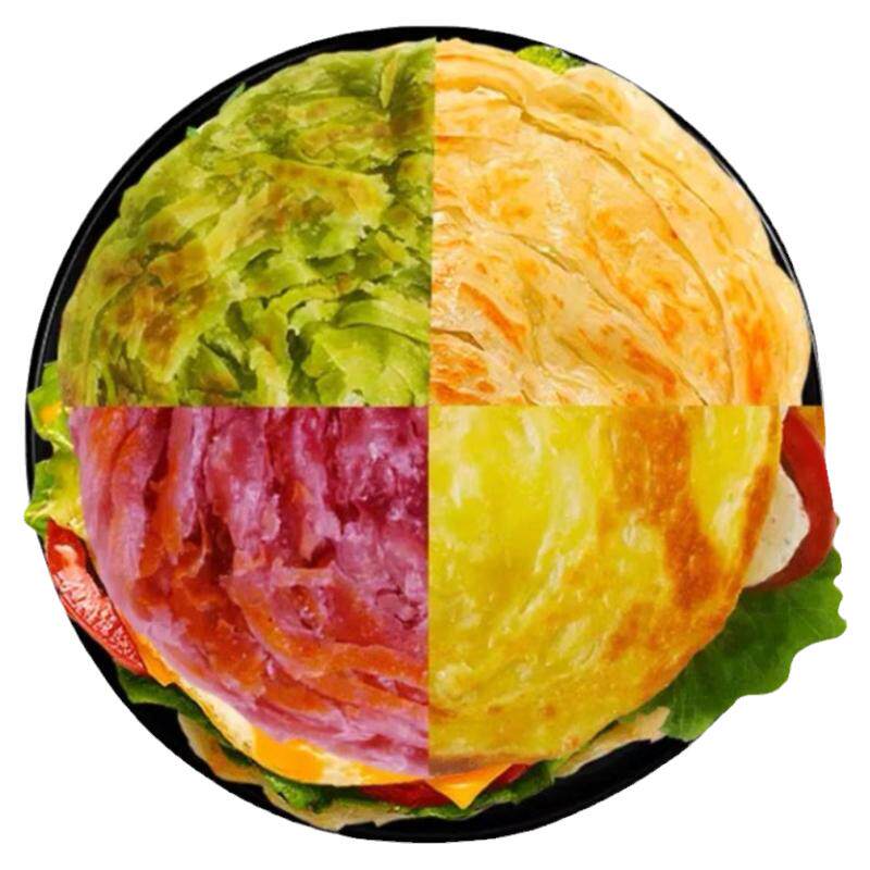 正宗台湾果蔬手抓饼煎原味紫薯