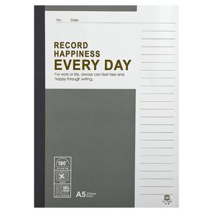 笔记本子简约小学生用初中办公用品工作记事本A5软抄本软皮记录本B5日记本记账本批发A4软面抄加厚作业练习本
