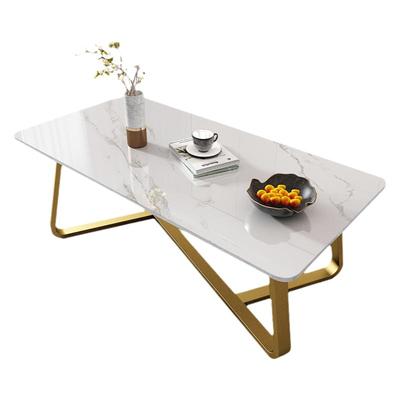 岩板长方形小茶几家用客厅小户型