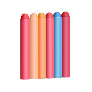 48色水溶性粉笔无尘教学教师专用彩色粉笔24色黑板报可湿擦绘画白粉笔水溶水性儿童小黑板家用画画彩笔粉笔套