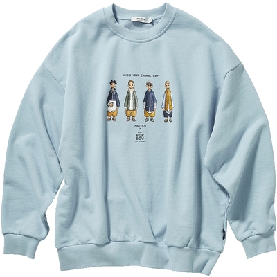 nauticawhitesail圆领卫衣