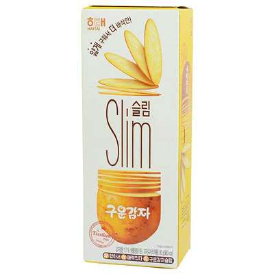 韩国进口海太烤薯片80g土豆