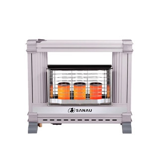 SANAU三诺燃气取暖器商用家用多柱形天然气液化气取暖炉采暖炉