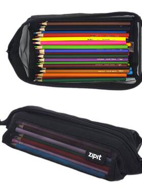 新款Zipit大容量半透明文具袋PVC