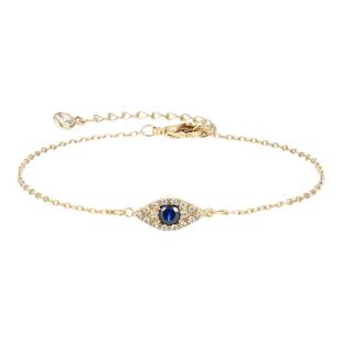 FETTERO恶魔之眼手链女轻奢小众精致手饰2026年新款送朋友礼物