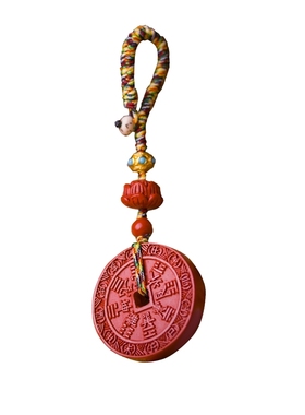 正品朱砂包挂车挂钥匙扣天然原矿