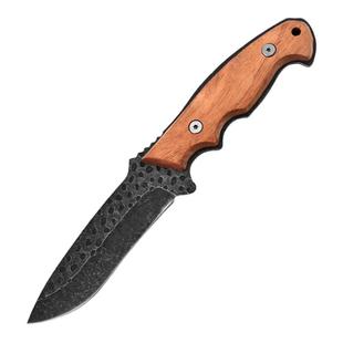 野外手把肉高硬度钢刀户外小刀新款荒野求生直刀锋利水果刀分割刀