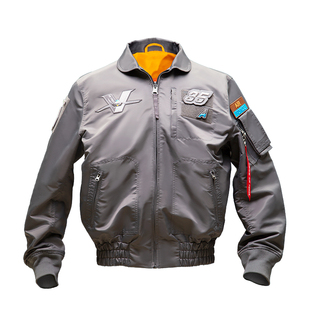 荣造长春航展王牌飞行系列歼35飞行员夹克国潮街头男士夹克外套