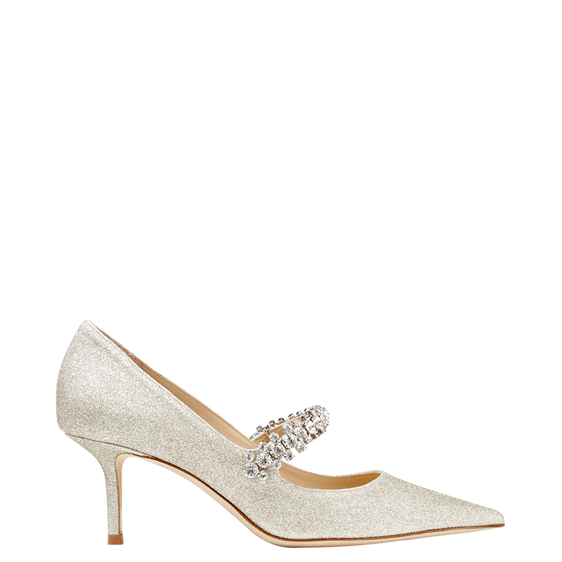 JIMMYCHOO/BINGPUMP闪粉高跟鞋