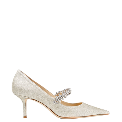 JIMMYCHOO/BINGPUMP闪粉高跟鞋