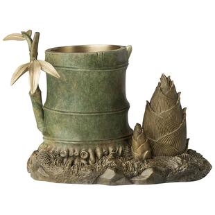 铜师傅《节节高升》客厅书房笔筒铜摆件家居装饰工艺品 老师礼物