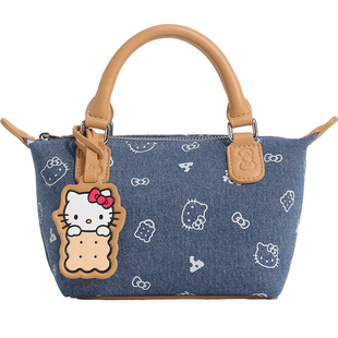 新年礼物TOUTOUhellokitty凯蒂猫联名牛仔饺子包哈喽kt斜挎手提包