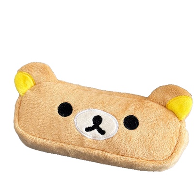 2025年秋冬季可爱毛绒轻松熊笔袋