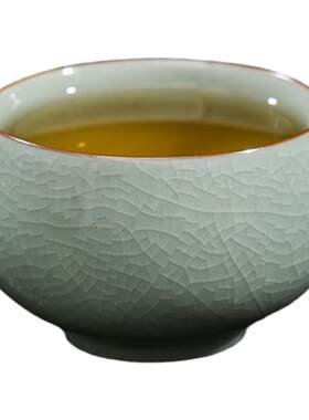 廷怀窑汝瓷国家非遗传承人茶杯