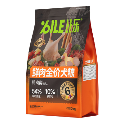 比乐鸭肉牛肉全价全阶段通用狗粮