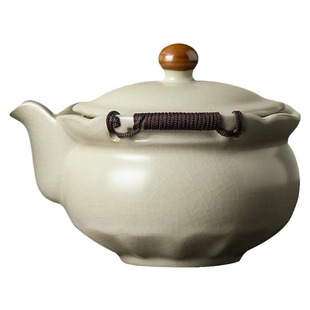 盖碗茶杯单个高档茶碗大号功夫茶具套装泡茶杯陶瓷手抓壶汝瓷防烫