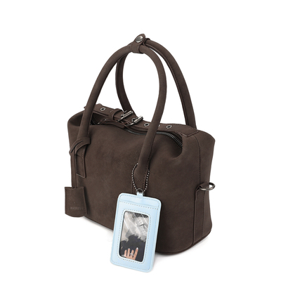 简着®原创托莫里麂皮手提斜挎包