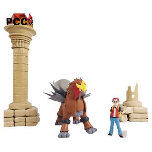 PCC宝可梦1/20图鉴雷公炎帝水君神奇宝贝口袋妖怪景品手办摆件