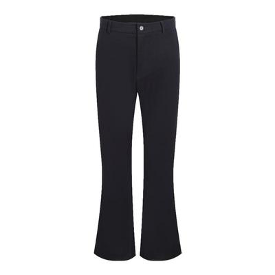 ASCA 极简修身立体剪裁重磅微喇百搭男女同款抗皱起球微喇西裤