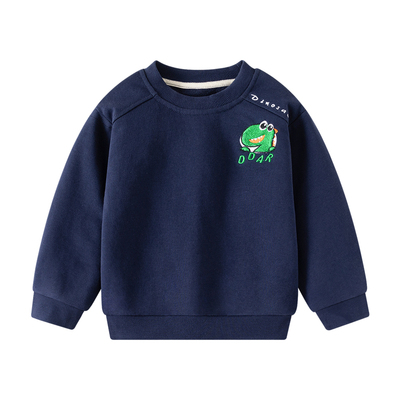 男童纯棉卫衣卡通春秋