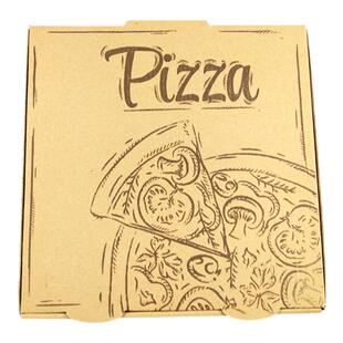 加厚三层6/7/9/10/12寸pizza盒 匹萨盒牛皮瓦楞 比萨盒通用披萨盒