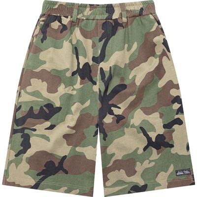 重磅针织短裤男女同款潮牌亲子装